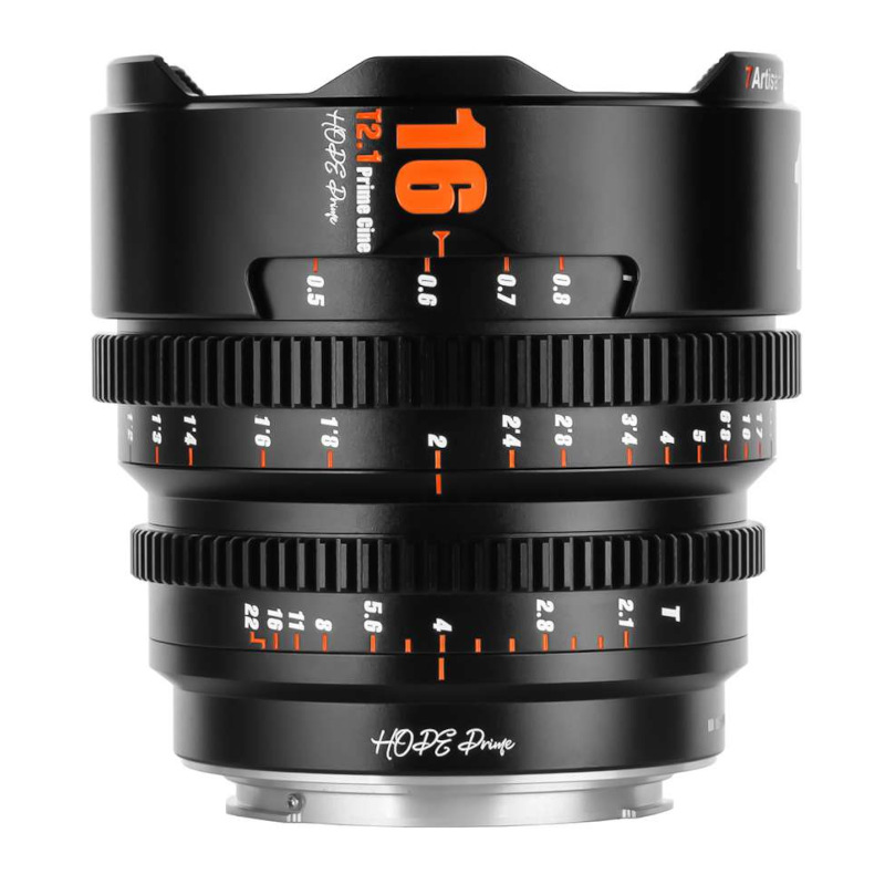 7Artisans Hope 16mm T2.1 schwarz f. Canon RF S35