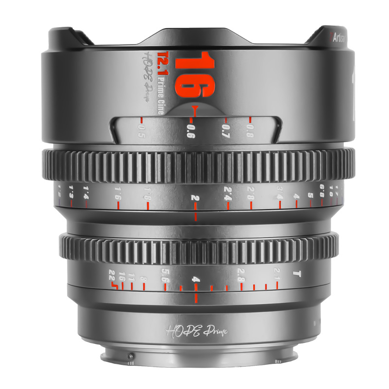 7Artisans Hope 16mm T2.1 titangrau f. Sony E S35