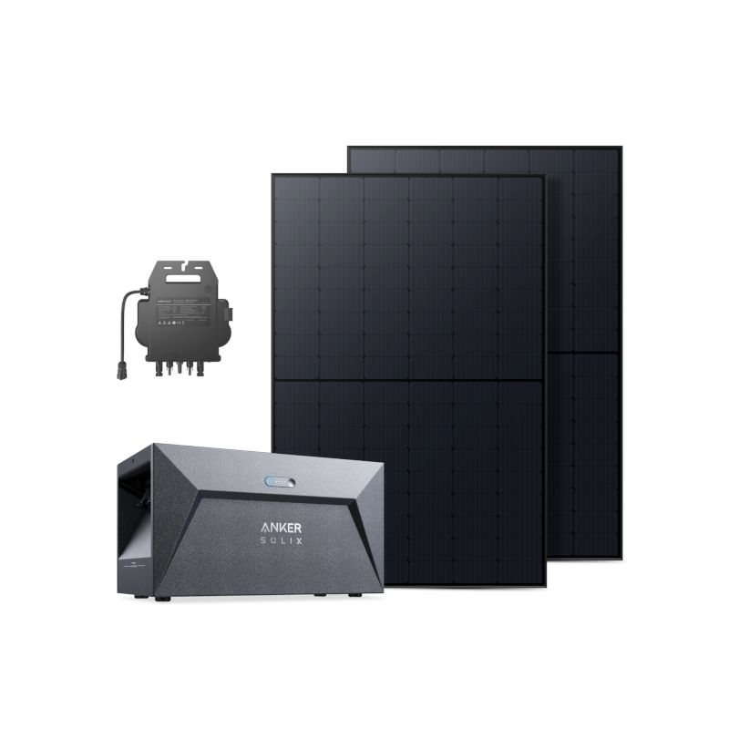 Anker SOLIX Balkonkraftwerk mit Speicher 820W PV, 1600Wh - 0% MwSt.*