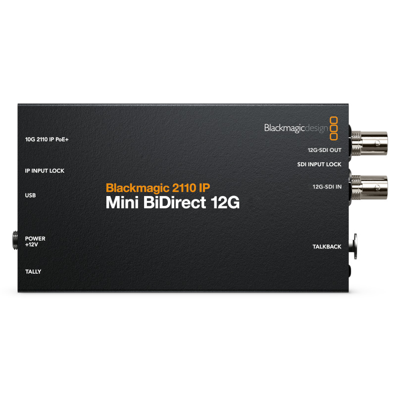 Blackmagic 2110 IP Mini BiDirect 12G