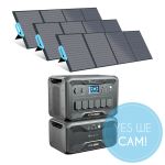 BLUETTI AC300 + B300 + 3x PV200 Stromaggregat Solar