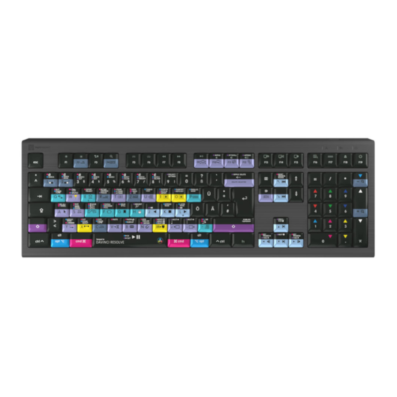 Logickeyboard DaVinci Resolve 17 - Mac ASTRA 2