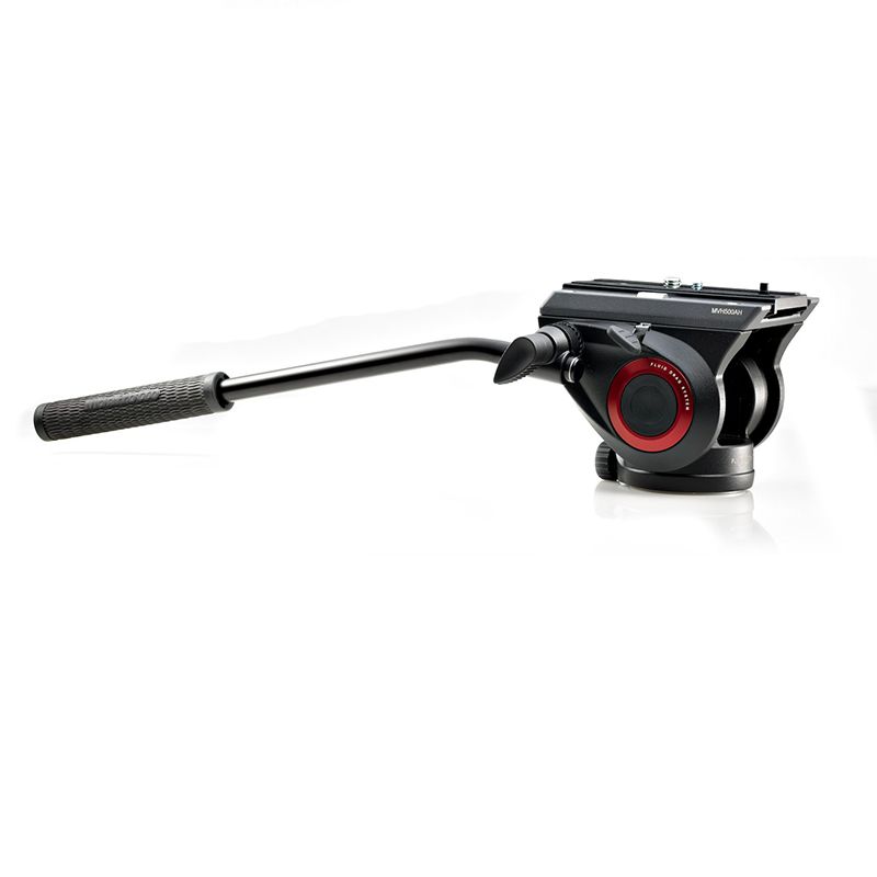 Manfrotto Leichter Fluid-Video-Neiger mit flacher Basis