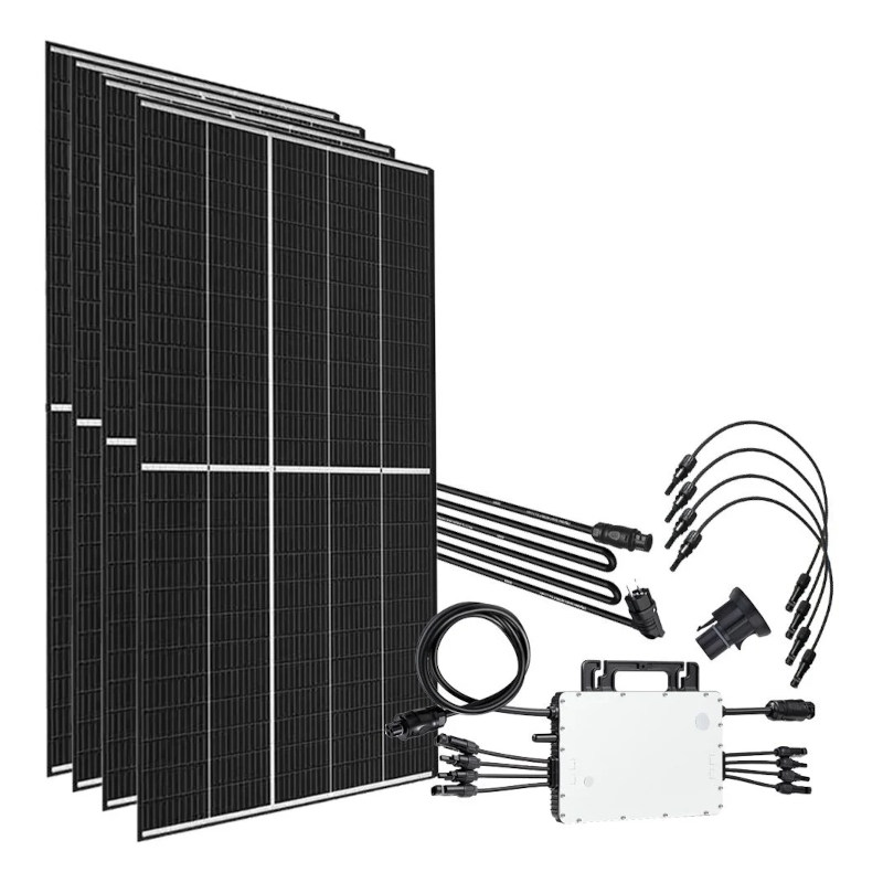 Offgridtec Balkonkraftwerk 1700W HM-1500 Trina Vertex-S 425 Mini-PV Solaranlage