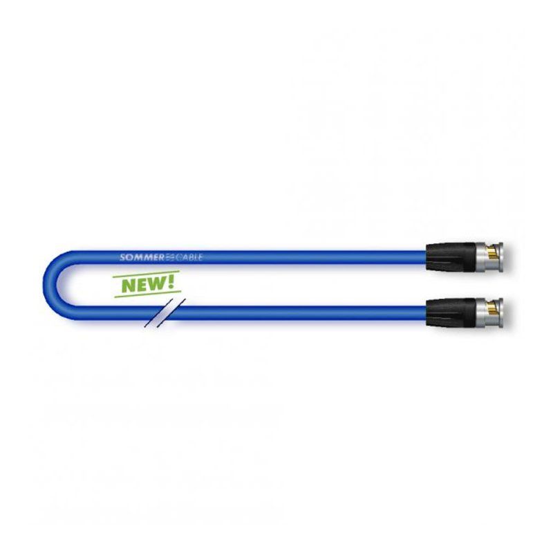 Sommer Cable 10m BNC Kabel Vector - RCB 0.8/3.7 blau N