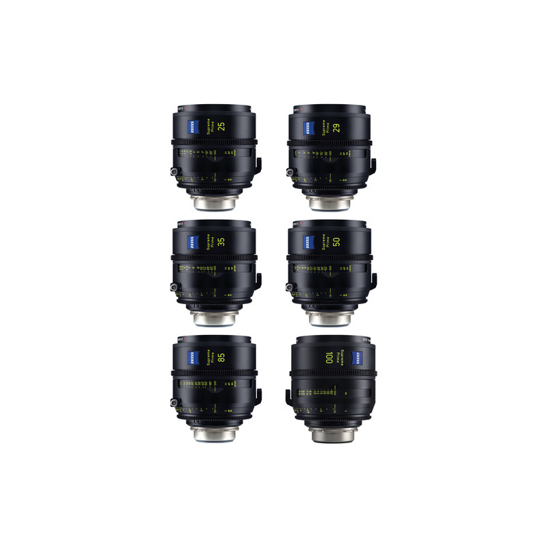 Zeiss 6 Lens Supreme Prime Set